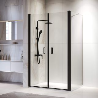 Душевой уголок RGW PA-144B (PA-104B+Z-050-2B+O-204B) 060814468-14 60x80см чёрный