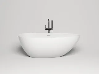 Ванна из искусственного камня Salini Paola In S-Stone 101611SMRH 160x77см RAL снаружи