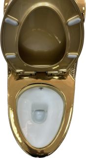 Унитаз-моноблок Laguraty 2160 AС G с функцией биде золото