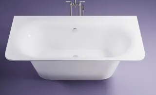 Ванна из искусственного камня Astra-Form Прима 01010037 185x90 см белый глянец