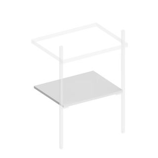 Полка для структур Kerama Marazzi Pro PRO.sh.55\WHT.M 55 см белый матовый