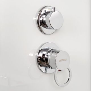 Душевая кабина Deto ЕМ1510 N LED с гм. 100х100х208 см