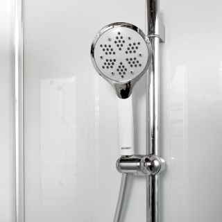 Душевая кабина Deto ЕМ1580 LED с гм. 80х80х220 см