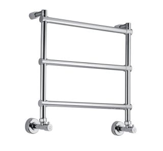 Полотенцесушитель водяной Margaroli Sole 442/3/400 White Matt 43x53 см белый матовый