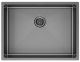 Мойка кухонная Paulmark Next PM215844-GM воронёная сталь