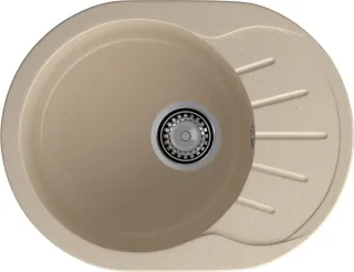 Мойка кухонная GranFest CLASSIC R-580L кашемир