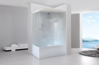 Душевая кабина Royal Bath BP правая стекло матовое 100x80см RB8100BP1-M-R