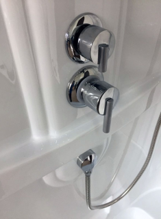 Душевая кабина Royal Bath BP правая стекло матовое 100x80см RB8100BP2-M-R