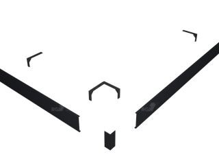 Экран для душевого поддона RGW N/ST-21 G 50231586-02 80x160см графит