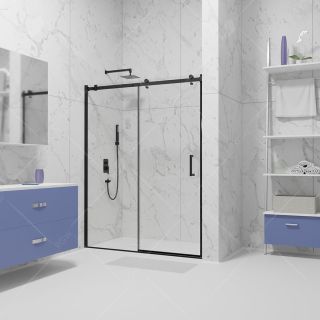 Душевая дверь RGW Tornado TO-14B 170x195см чёрный 02071417-14