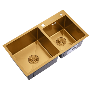 Кухонная мойка Splenka S706.7843.03, золотой сатин