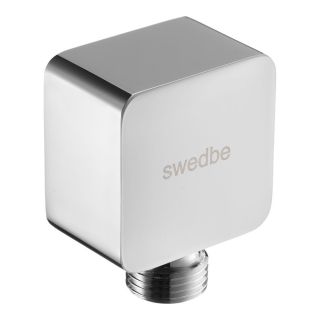 Шланговое подсоединение Swedbe Platta 5508 хром