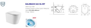 Унитаз подвесной Weltwasser WW SALZBACH 043 GL-WT 10000010281 белый