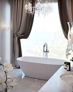 Напольный смеситель для ванны Timo Saona хром 2310/00Y-CR