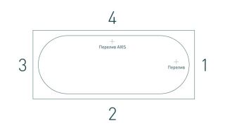 Ванна из искусственного камня Salini Ornella Kit S-Sense 102412MRH 180x80см RAL снаружи