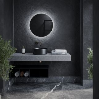 Зеркало с подсветкой Sancos Sfera SF900 90см с сенсорным выключателем