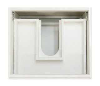 Напольная тумба под раковину Эстет Dallas Luxe ФР-00002292 Л/П 115см два ящика белый