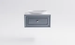 Тумба с раковиной Astra-Form Шарм 4631177713330 70 см голубой матовый