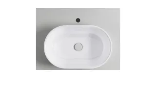 Тумба с раковиной Astra-Form Шарм 4631177715020 80 см серый матовый