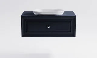 Тумба с раковиной Astra-Form Шарм 4631177715167 100 см серый матовый