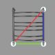Полотенцесушитель водяной Energy Prestige 600x500