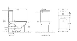 Унитаз WeltWasser WW ZINNBACH 001 GL-WT 10000009967 белый
