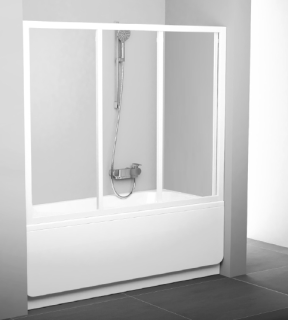 Шторка на ванну Ravak Supernova AVDP3-180 40VY0102Z1 Transparent профиль белый
