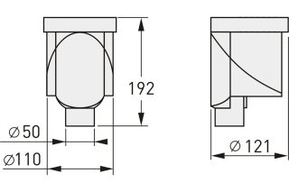 Сифон BERGES S-образный самопромывный