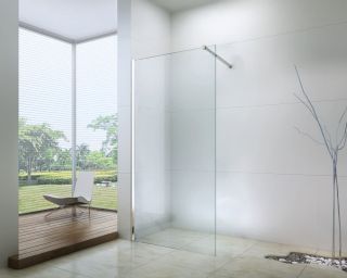 Душевая перегородка Berges Sky 90см хром 064002