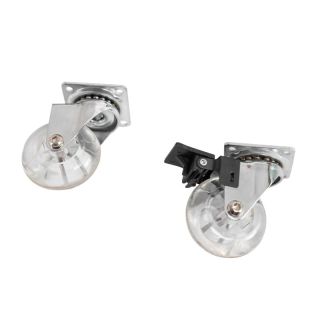 Тумба Cezares с одним выкатным ящиком, Черный Фьюжн, 796x476x300, SLIDER-800-1C-PI-NF-P