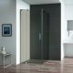 Душевой уголок CEZARES SLIDER-AH-1-90-80/90-BR-GM