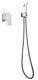 Гигиенический душ со смесителем ABBER Daheim хром AF8225