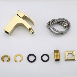 Смеситель для биде Gappo G5007-3 золото