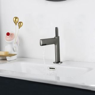 Смеситель для раковины Gappo G1052-89 оружейная сталь