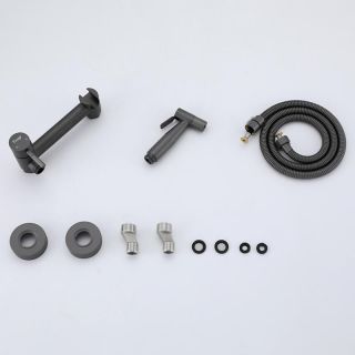 Гигиенический душ Frap F7503-9 Оружейная сталь