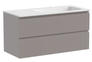 Подвесная тумба под раковину Sancos Snob T SNT100RSM правая 100см Doha Soft