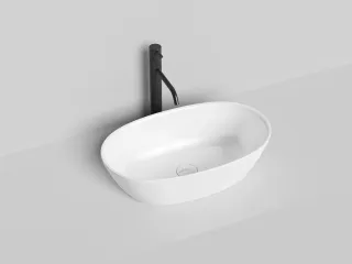 Накладная раковина Salini Sofia S-Stone 1101206SMRH 56см RAL снаружи