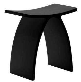 Стульчик для ванной ABBER Stein AS1639MB черный матовый