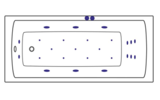 Гидромассаж Excellent ULTRA SJ-ULTRA-BR бронза