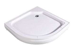 Душевой поддон RIVER  100*100*15  полукруг LIGHT