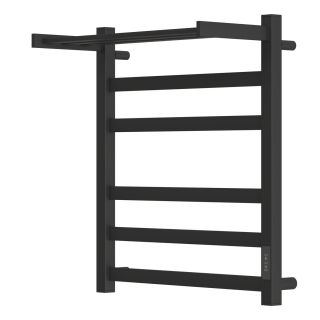 Полотенцесушитель электрический APEXTERMO Terra TR01164BM 600x400 с полкой черный матовый