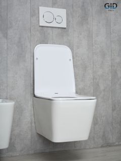 Унитаз подвесной Gid Tr2144 61109Y белый 52x36x33.5