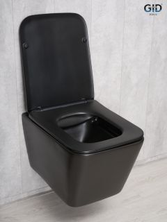 Унитаз подвесной Gid Tr2144Bm 62225Y черный матовый 52x36x33.5