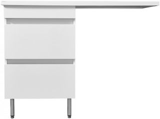 Тумба под раковину для стиральной машины Stella Polar Мадлен 110 белый SP-00000852