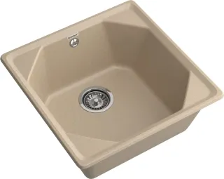 Мойка кухонная GranFest UNIQUE U-500 песочный