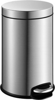 Ведро для мусора WELTWASSER WW ERFIE MT 3L ХРОМ МАТОВЫЙ
