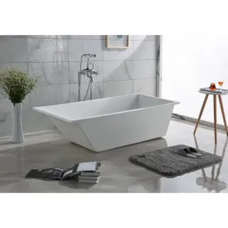 Ванна из искусственного камня Timo Anneli ANNELI1675 165x75 см белый