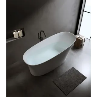 Ванна из искусственного камня Timo Kiara KIARA1500 150x76 см белый