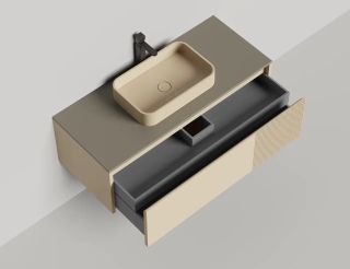 Подвесная тумба Salini Domino 27D112 120см эмаль