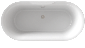 Ванна BAS Венеция 170х80 черный